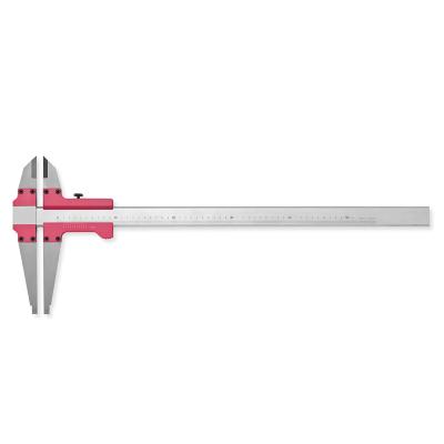 Aluminium Skjutmått 0-500 x 0,05 mm med skänklar av rostfritt stål og skänkellängd 400 mm